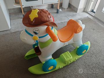 cavalluccio a dondolo Chicco baby rodeo 2in1