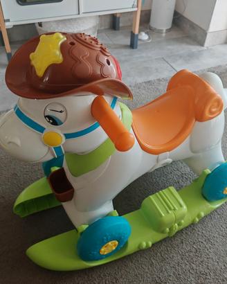 cavalluccio a dondolo Chicco baby rodeo 2in1