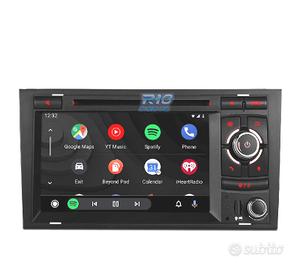 RADIO GPS ANDROID 12 PER AUDI A4 B6 B7 00-08 SEAT 