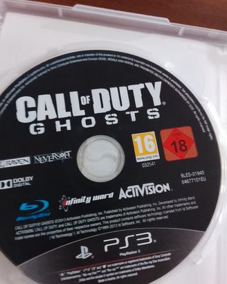 gioco ps3 call of duty ghost