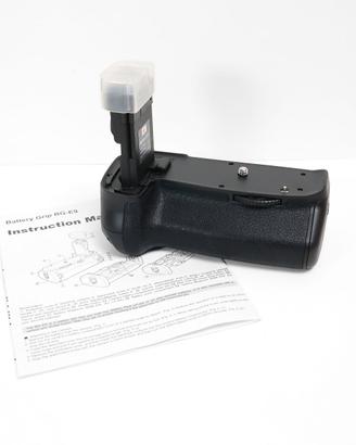 Impugnatura Verticale Battery Grip BG-E9 Canon 60D