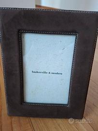 Portafotografie in pelle scamosciata