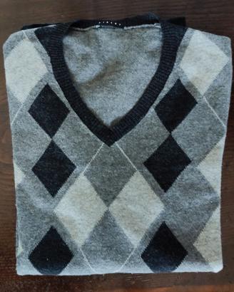 Pullover a rombi della Sisley