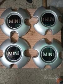 Cerchi in ferro con gomme invernali x mini cuper.