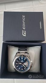Casio Edifice Blu Acciaio