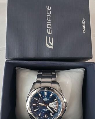 Casio Edifice Blu Acciaio