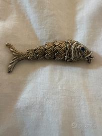 CIONDOLO ARGENTO PESCE