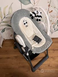 Set sdraietta seggiolone pappa 2 in 1 - Hauck