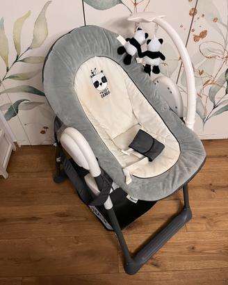 Set sdraietta seggiolone pappa 2 in 1 - Hauck