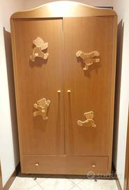 armadio + fasciatoio + lettino MIBB come nuovo