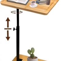 Tavolino laterale forma c bambù