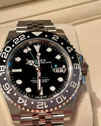 Rolex Gmt Bruce Wayne Jubilee Ref. 126710GRNR New