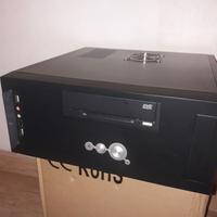Case Mini Tower nero compatibile con schede madri