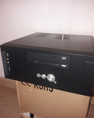 Case Mini Tower nero compatibile con schede madri