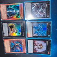 6 carte Yu-Gi-OH prima edizione.