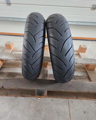 gomme  scooter Dunlop 140 70 14 - 120 70 15
