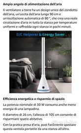 ventilatore aria calda e fredda
