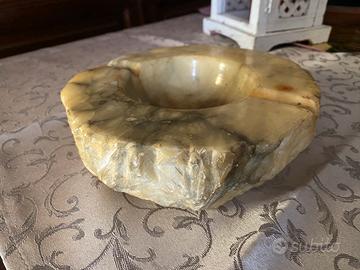 Posacenere  vintage in alabastro