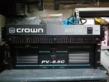 Amplificatore finale di potenza CROWN 800 CSL