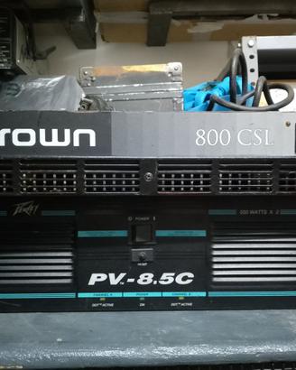 Amplificatore finale di potenza CROWN 800 CSL