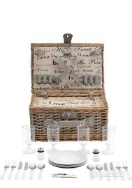 Cestino da Picnic per 4 Persone Valigia