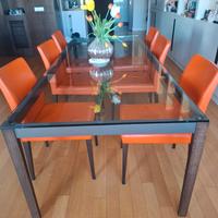 Tavolo in cristallo Frau