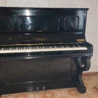 pianoforte a muro nero marca c. colombo