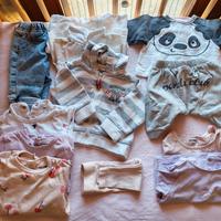 Lotto abbigliamento bambina Primavera