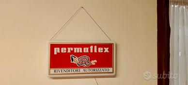 insegna luminosa permaflex 