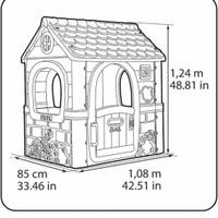Casetta per bambini FEBER MAI USATA
