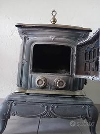 Stufa a legna vintage