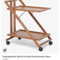 Foppapedretti carrello/tavolino portavivande