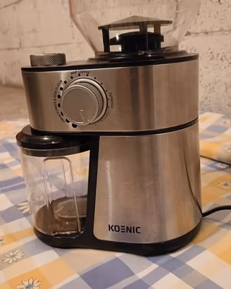 Macinacaffè Elettrico Koenic in Acciaio