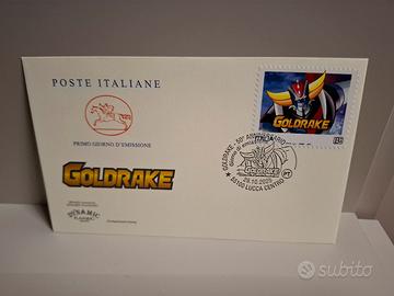 Busta FDC Goldrake 2025 Poste Italiane 
