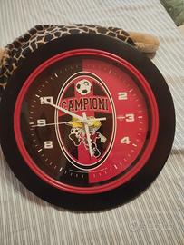 Orologio rosso nero campioni 30cm