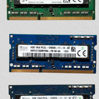 moduli RAM x PC laptop/notebook