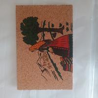 cartolina Sardegna in sughero 