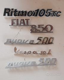 scritte Fiat 