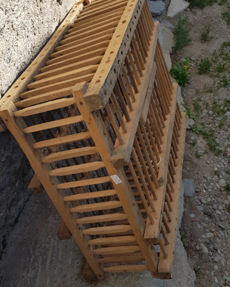 Gabbia in legno per pollame o conigli