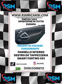 PANNELLO PORTA INTERNO DESTRO SMART 451