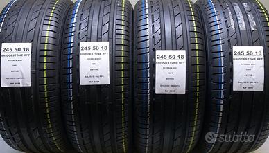 4 GOMME 245 50 18 BRIDGESTONE RFT RIF3958
