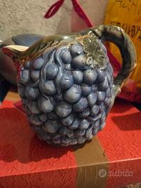 Bracca a forma di uva in ceramica