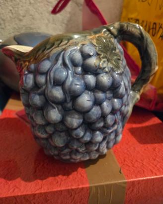 Bracca a forma di uva in ceramica