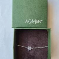 braccialetto argento Amen