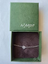 braccialetto argento Amen