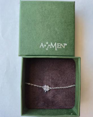 braccialetto argento Amen