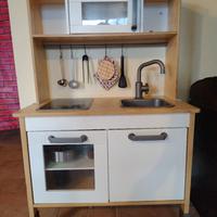 Cucina giocattolo Duktig Ikea+accessori 