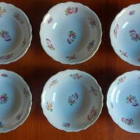 Servizio da 6 ciotole per frutta o gelato 