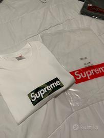 t shirt supreme box logo military taglia s 