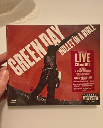 CD + DVD Green Day "Bullet in a Bible"